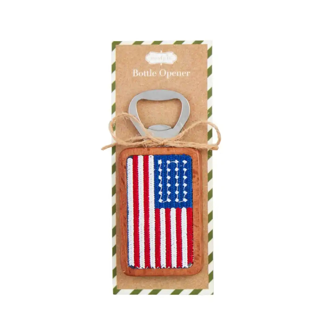 Mud Pie - Embroidered Bottle Opener
