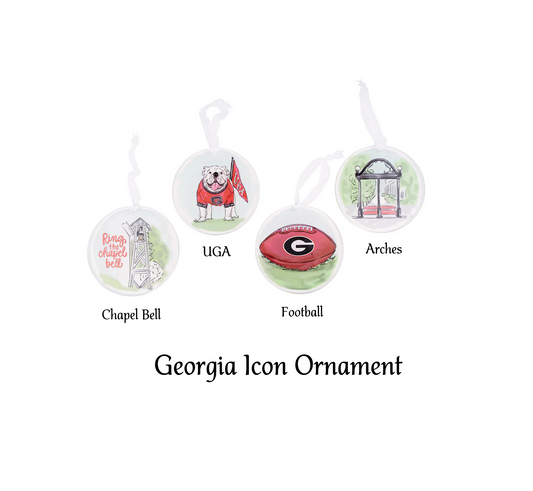 Glory Haus - Icon Ornament - Georgia