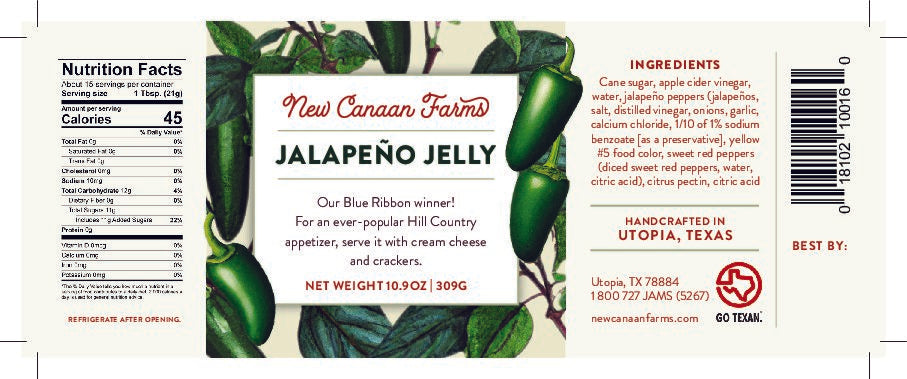 New Canaan Farms - Jalapeño Jelly - Findlay Rowe Designs