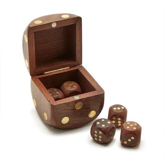Wooden Dice Box - Findlay Rowe Designs