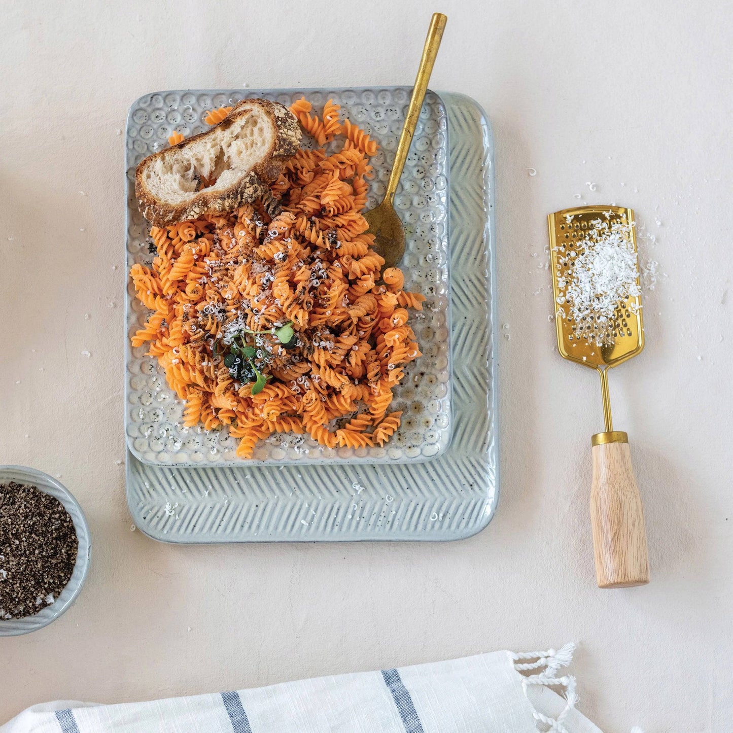 Stainless Steel Grater with Wood Handle - Findlay Rowe Designs