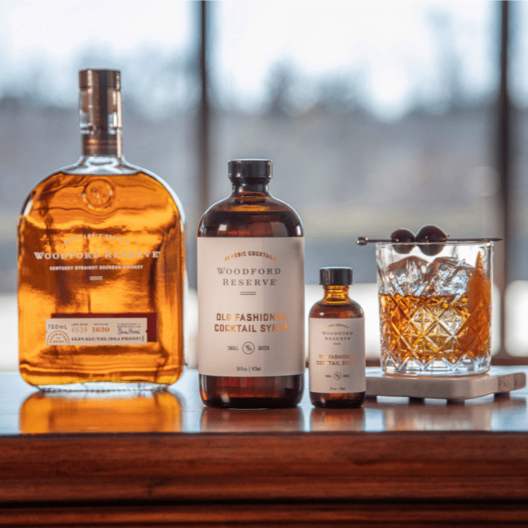 Bourbon Barrel Woodford Reserve Old Fashioned Cocktail Syrup 2 FL. OZ - Findlay Rowe Designs