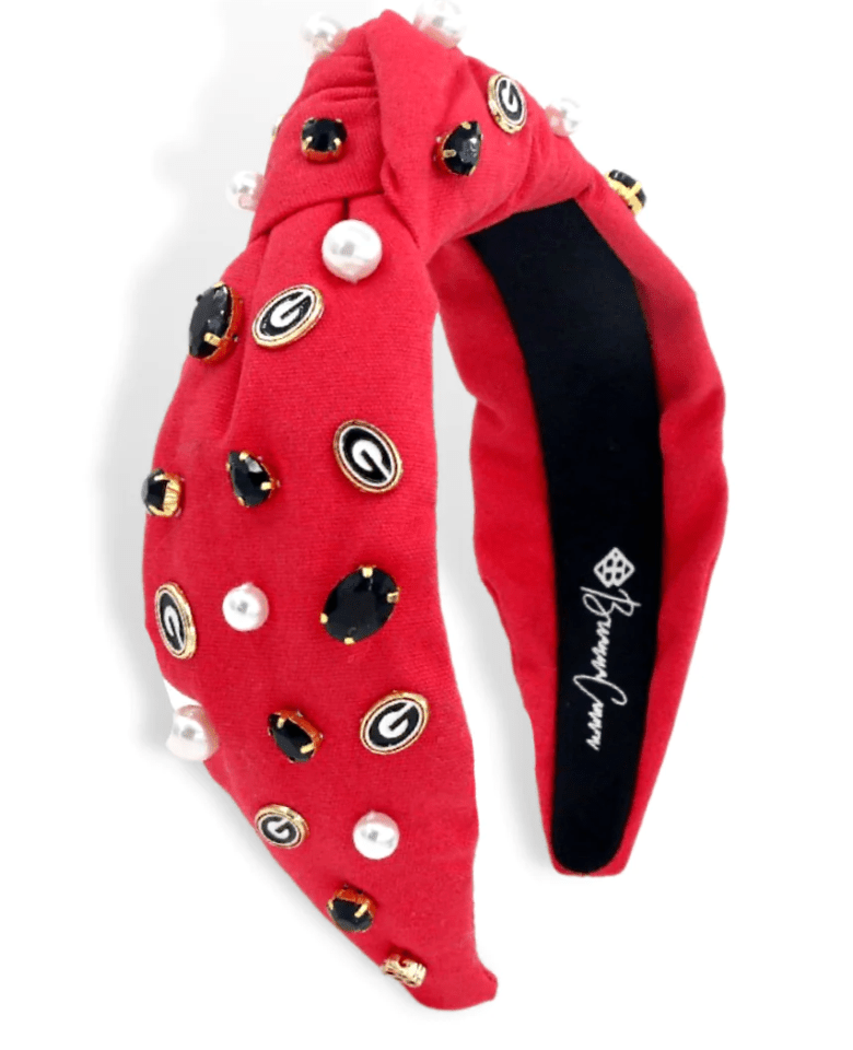 Brianna Cannon - Headband - UGA Logo - Red - Findlay Rowe Designs