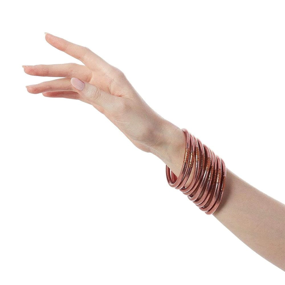Budha Girl - All Weather Bangles® - Rose Gold - Findlay Rowe Designs
