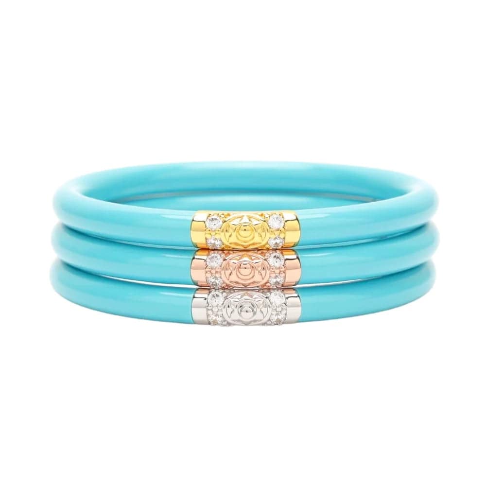 Budha Girl - All Weather Bangles® - Three Kings - Turquoise - Findlay Rowe Designs