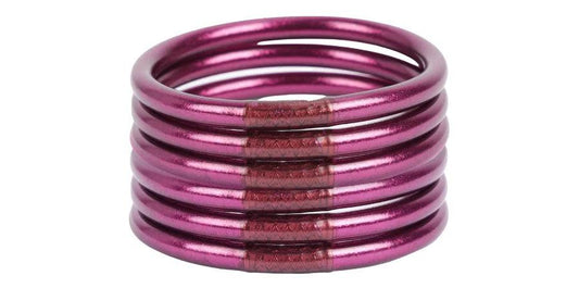 Budha Girl - All Weather Bangles® - Amethyst - Findlay Rowe Designs