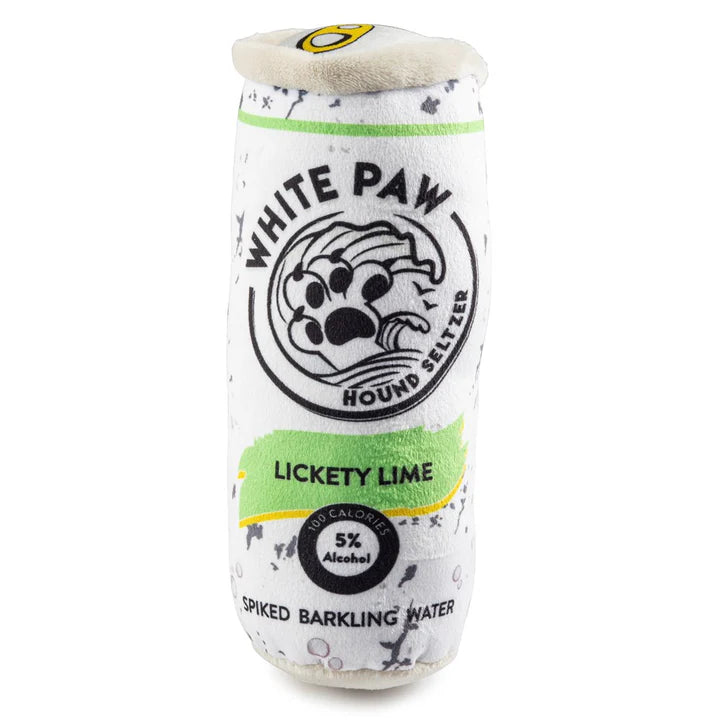 White Paw Dog Toy - Lickety Lime Hound Seltzer - Findlay Rowe Designs