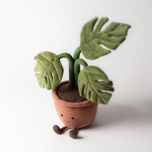 Jellycat - Amuseable - Monstera Plant - Findlay Rowe Designs