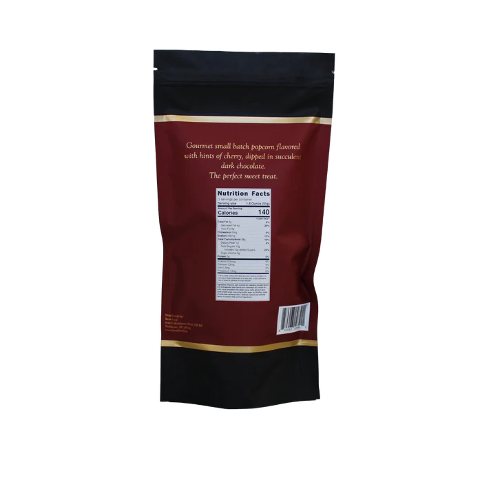 Bear Food - Dark Chocolate Cherry Gourmet Popcorn - 1.5oz - Findlay Rowe Designs