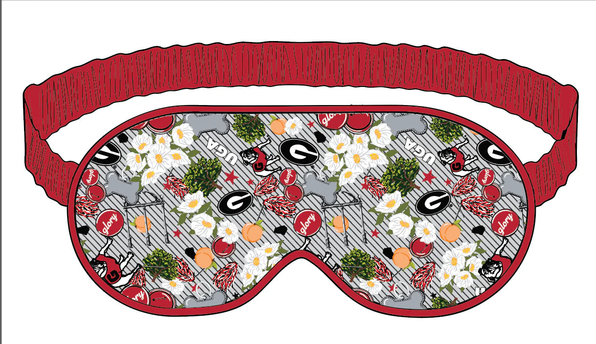 Saturday Silks - Gameday Sleepmask - Findlay Rowe Designs