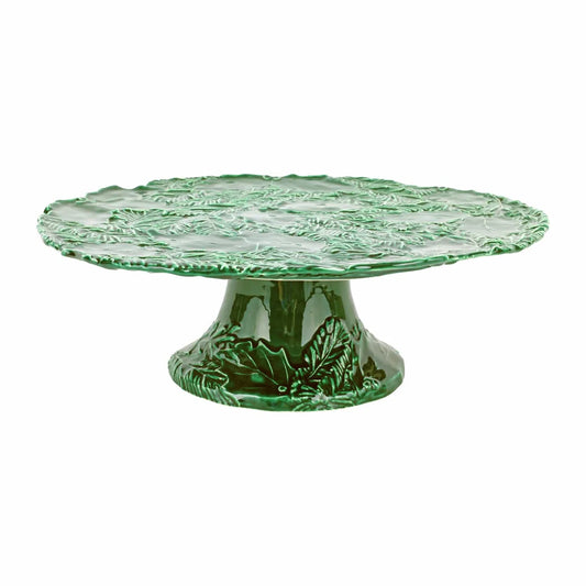 The Vietri - Cake Stand - Fiabe Di Natale - Green - Findlay Rowe Designs