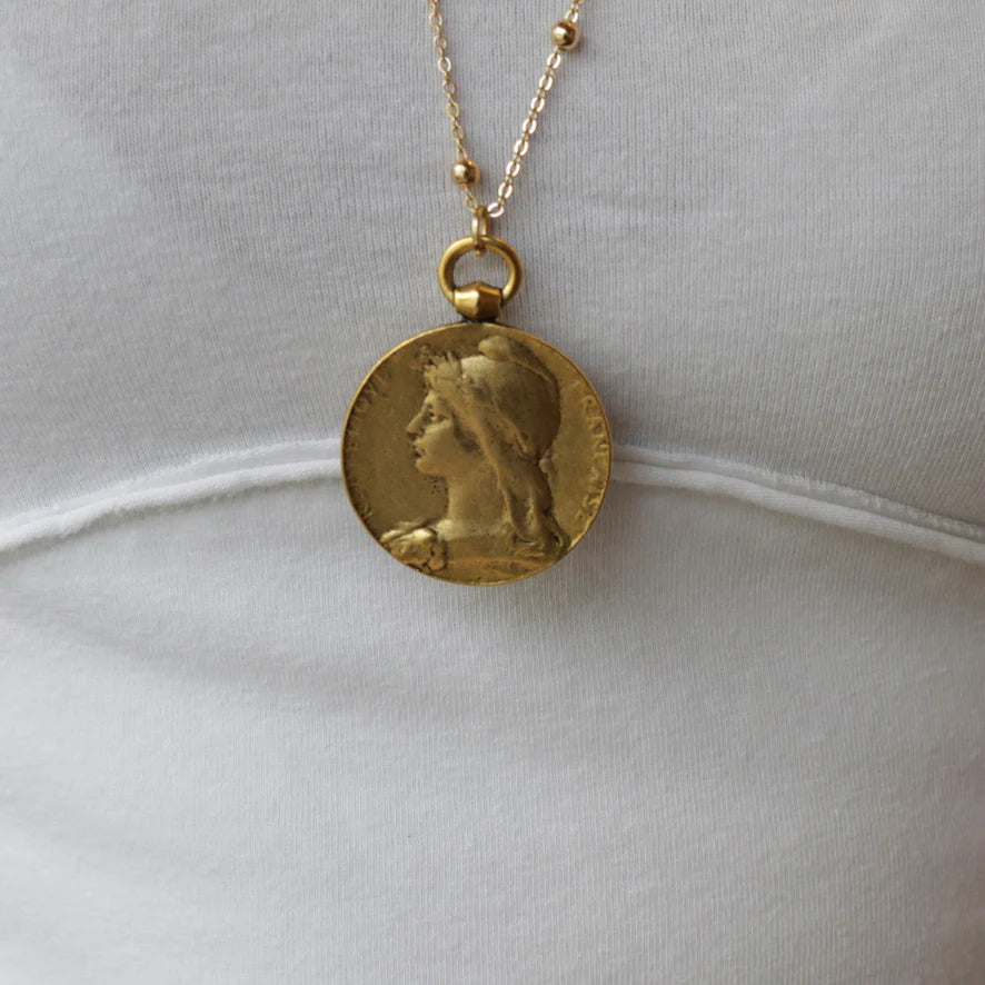 InspireDesign - Necklace - Angel - Coin - Findlay Rowe Designs
