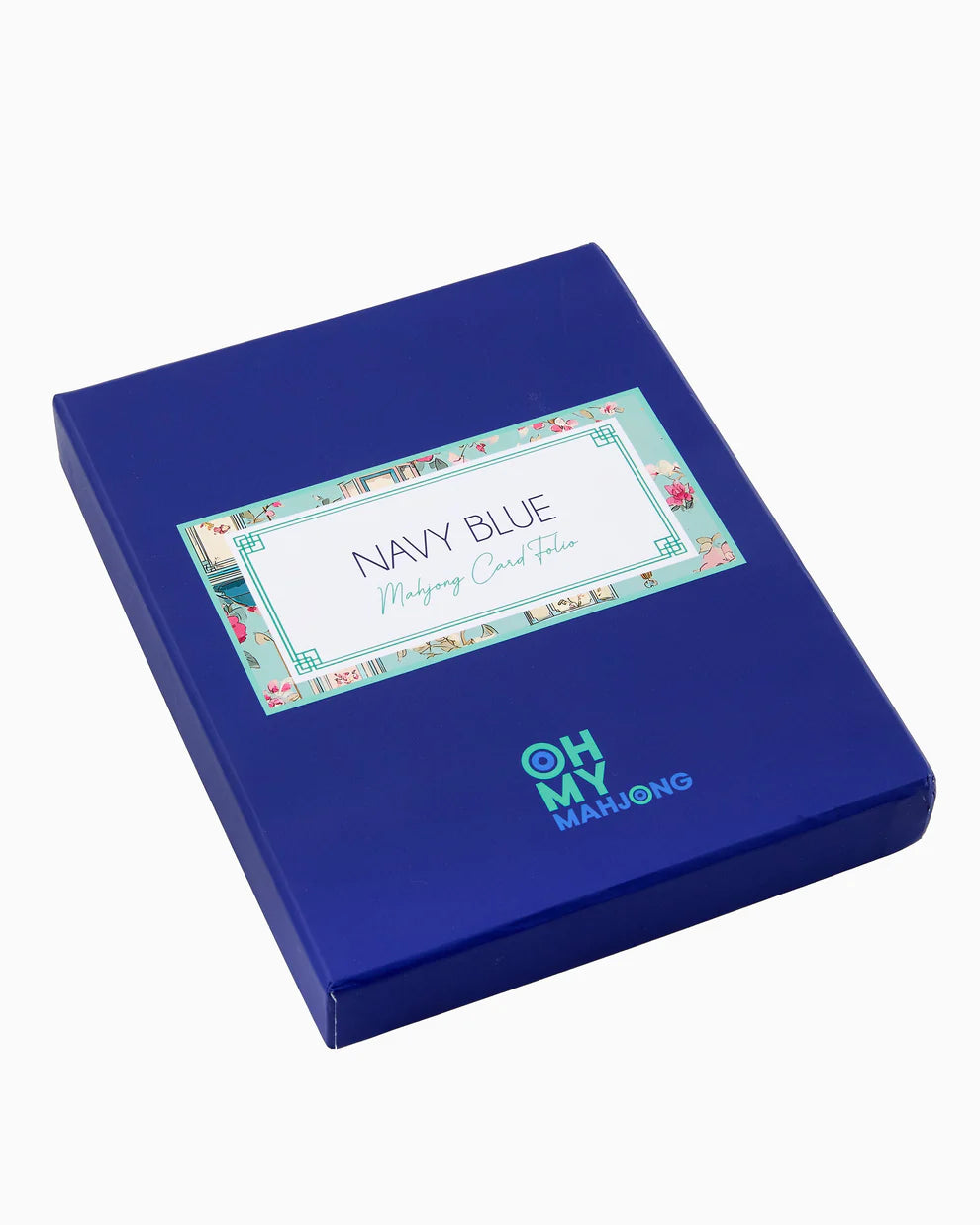 Oh My Mahjong - Card Folio - Navy - Findlay Rowe Designs