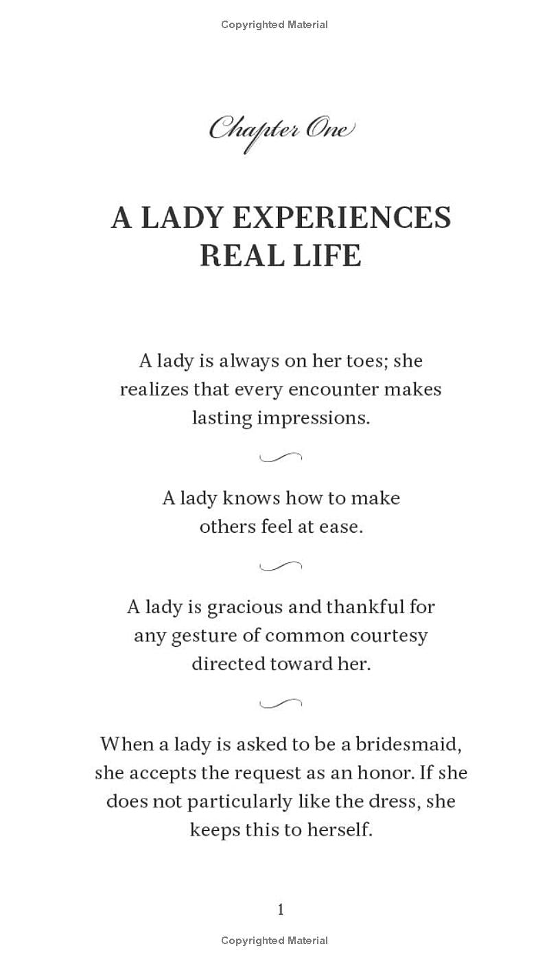 How to Be a Lady Revised and Expanded - Findlay Rowe Designs
