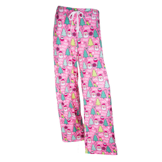 Pajama Pants - Pink Christmas