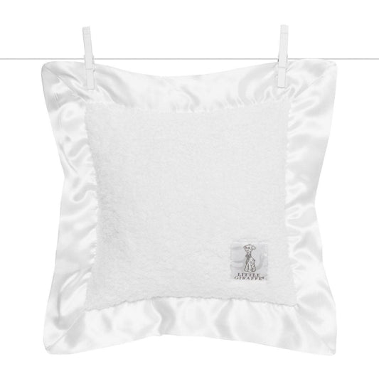 Little Giraffe - Chenille Baby Pillow - White - Findlay Rowe Designs