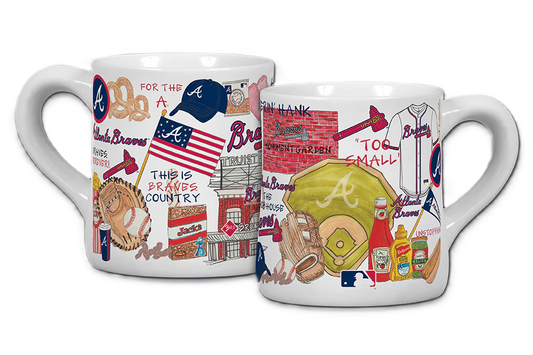 Mug - Braves Icon - Findlay Rowe Designs