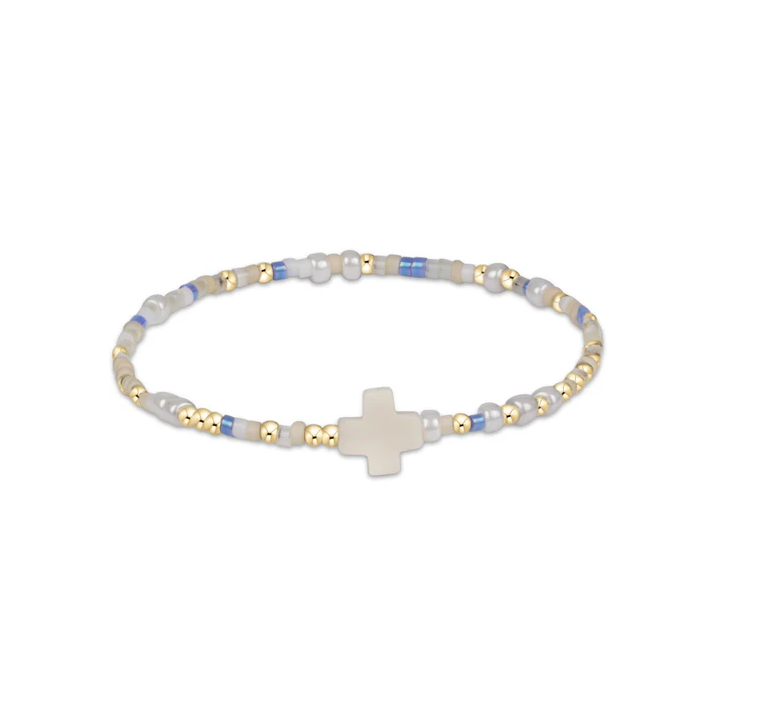 Enewton - Egirl Hope Unwritten Signature Cross Bracelet - Skinny Dippin' - Findlay Rowe Designs