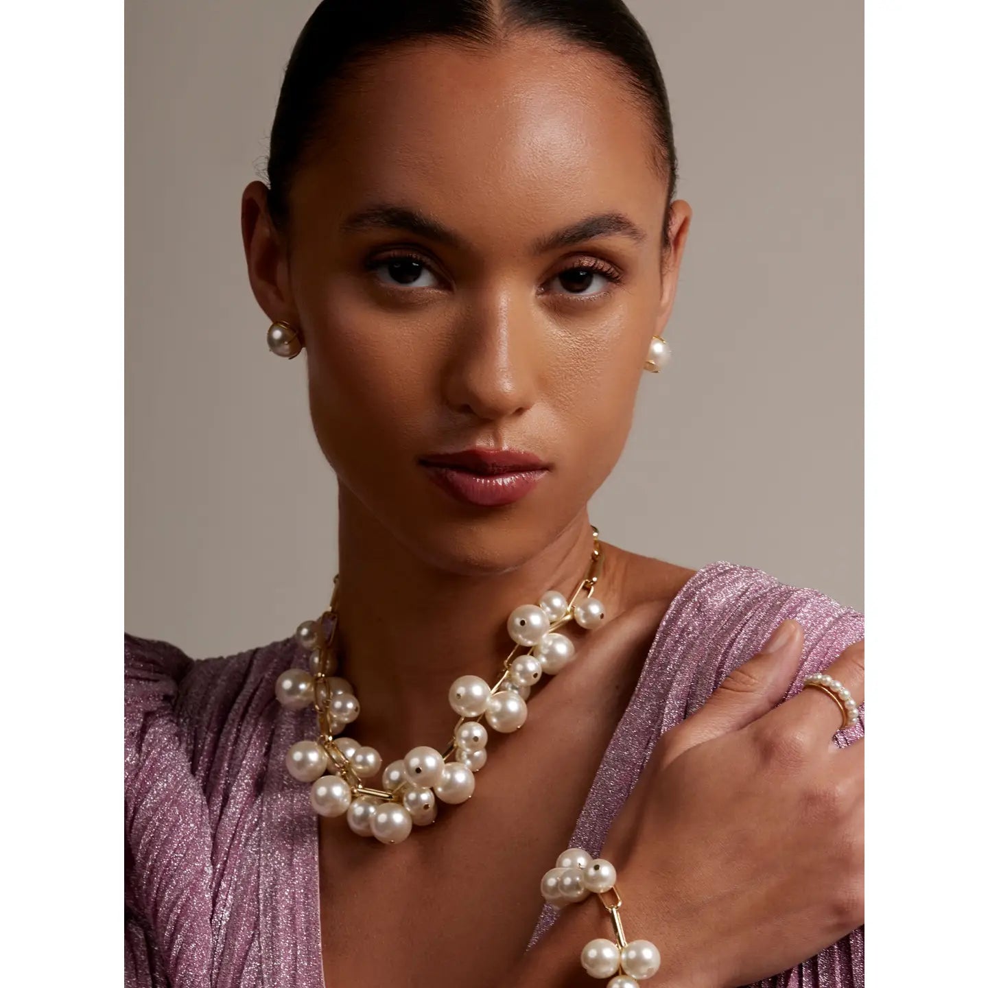 Earring - Pearl Stud - Silver - Findlay Rowe Designs