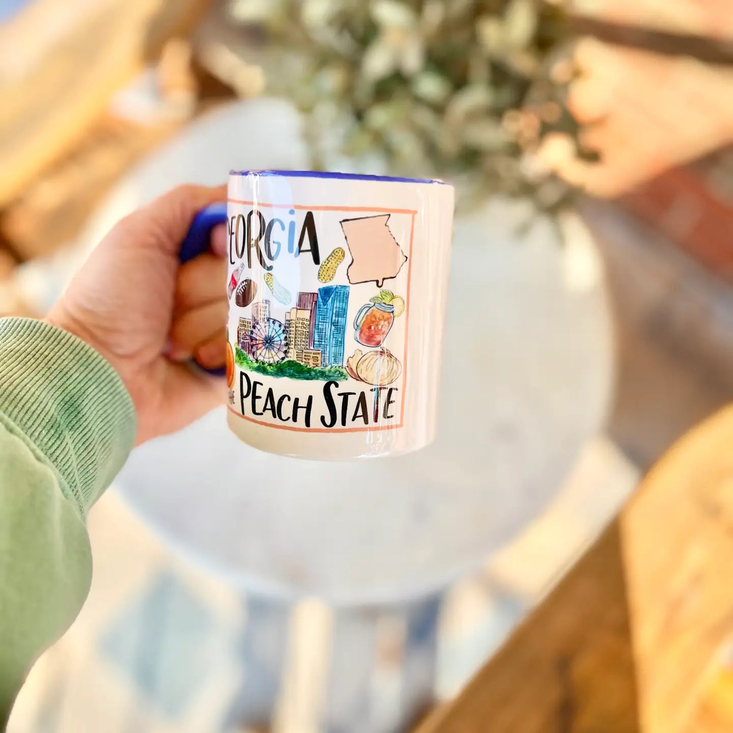 Happy by Rachel - 11 oz Mug - State of Georgia - Findlay Rowe Designs