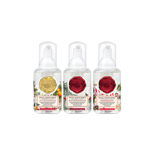 Michel Design Works - Mini Foaming Hand Soap Set of 3 - Wintertime Whimsy