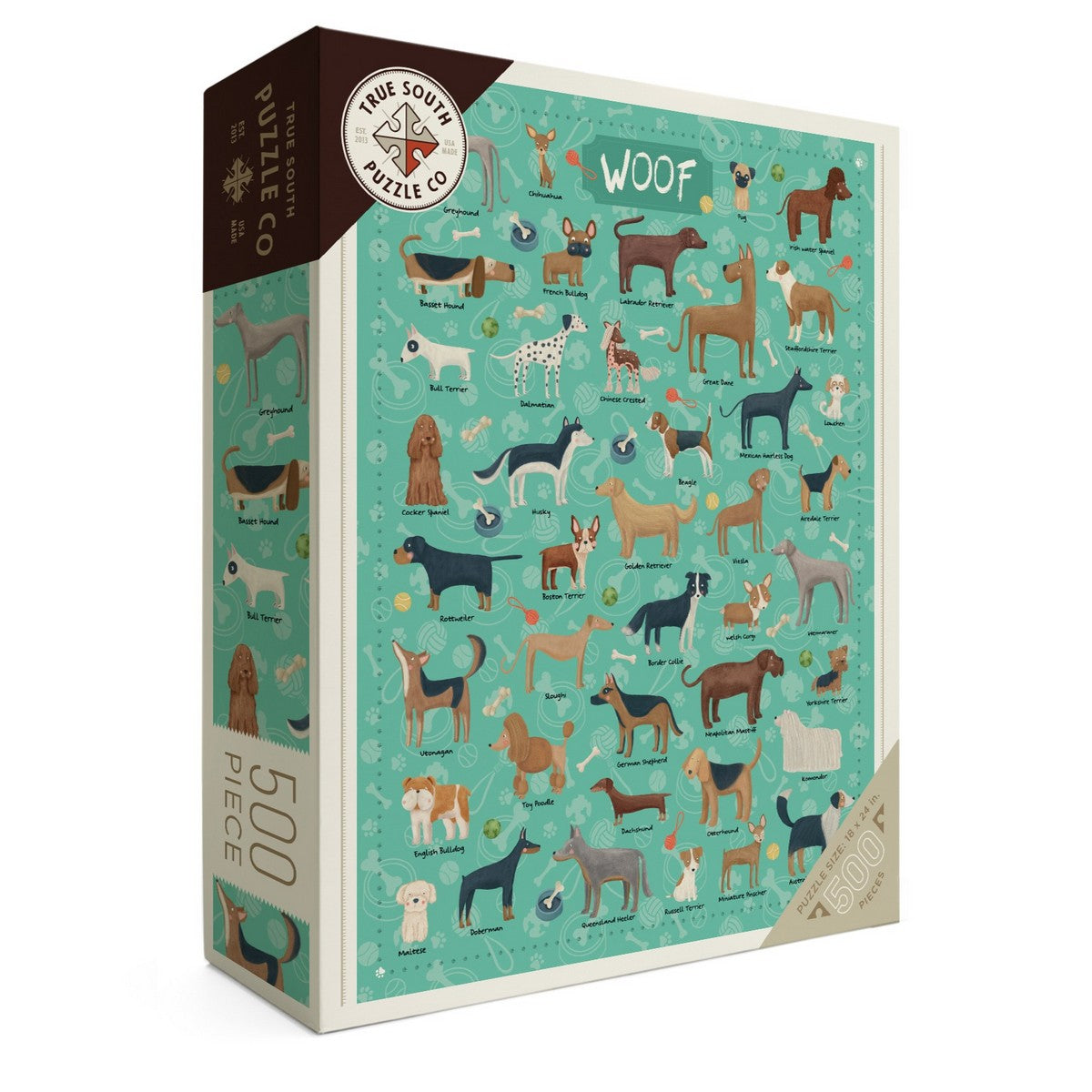 Puzzle - Woof - 500 piece