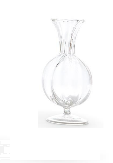 Hand-Blown Glass Fluted Vase - Findlay Rowe Designs
