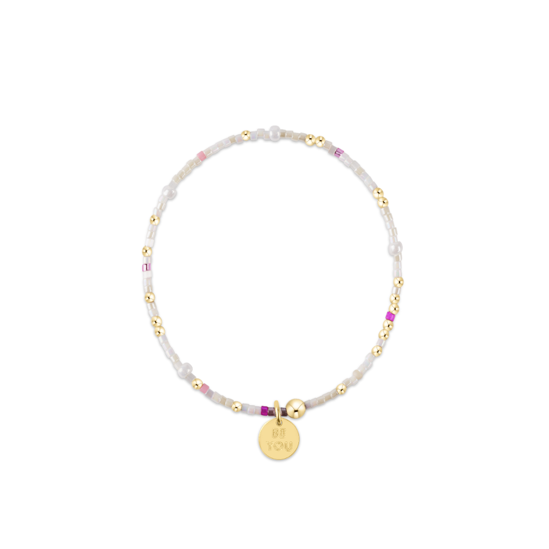 Enewton - Egirl Hope Unwritten Bracelet - With Sprinkles On Top - Be You Small Gold Disc - Findlay Rowe Designs