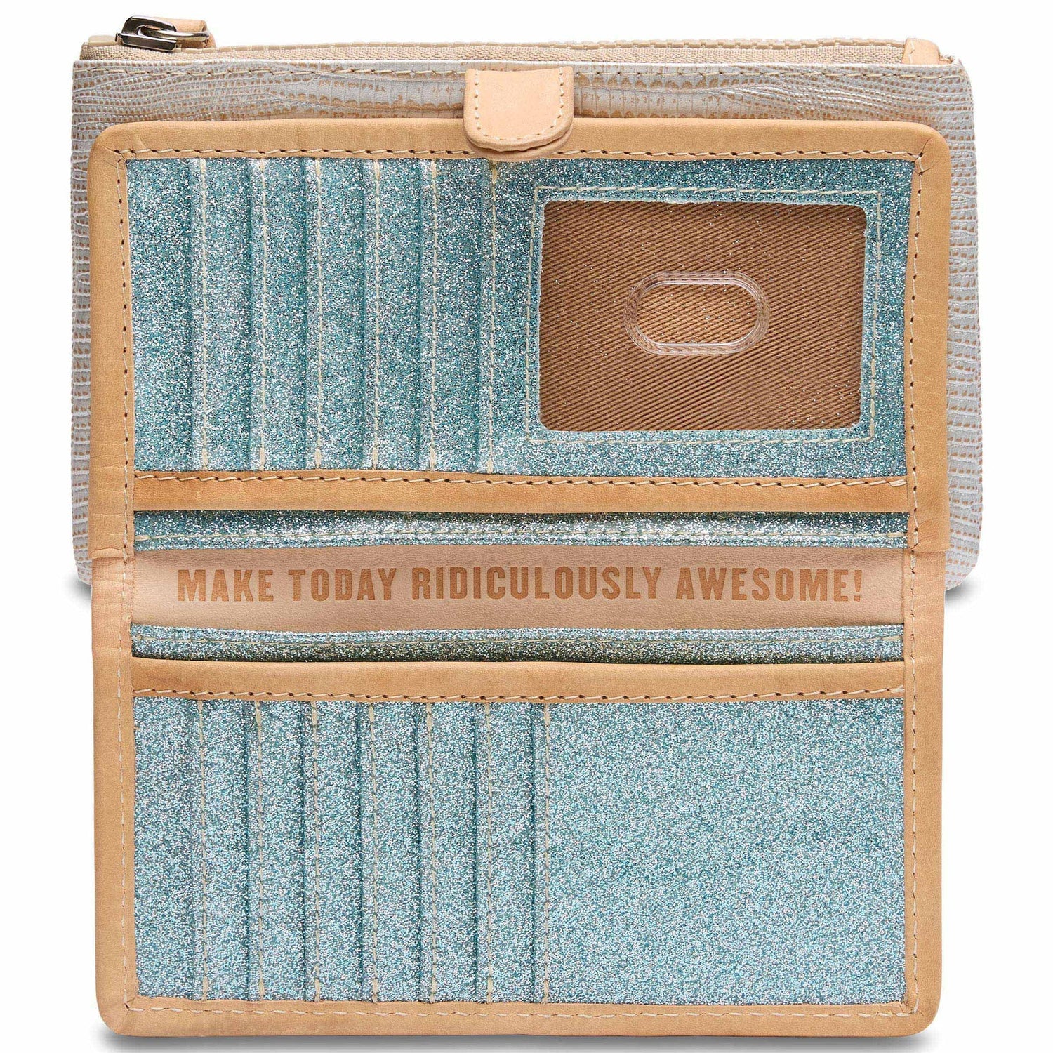 Consuela -  Slim Wallet - Celeste - Findlay Rowe Designs