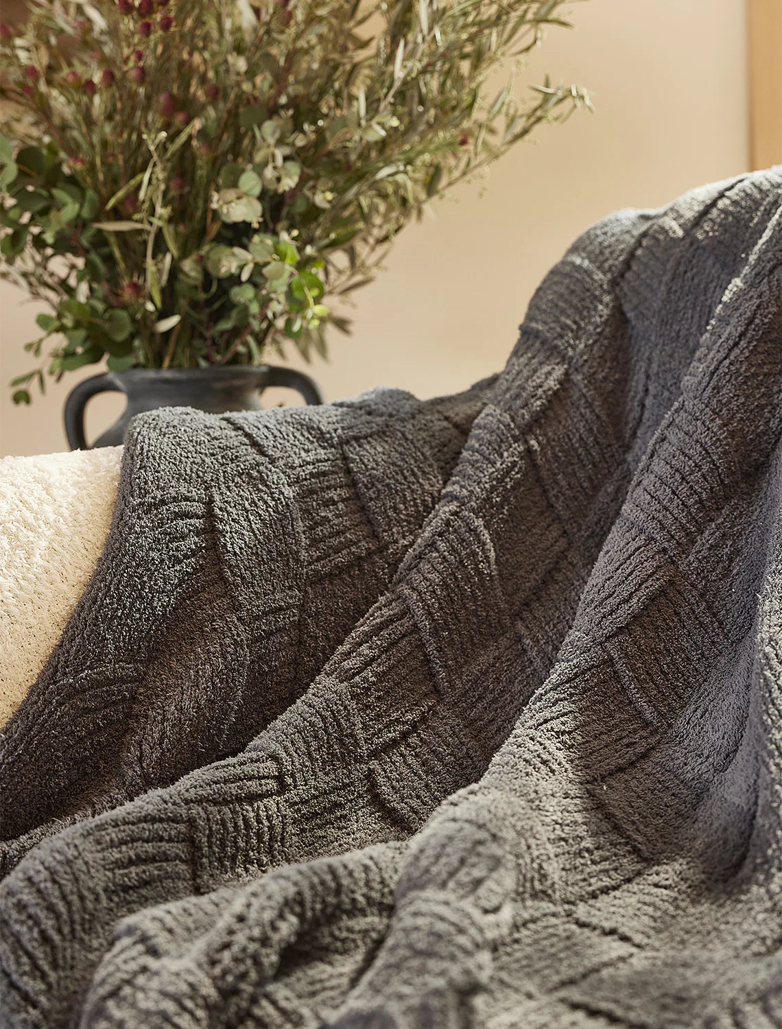 Barefoot Dreams - CozyChic® - Diamond Weave Blanket - Findlay Rowe Designs