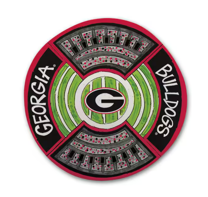 Magnolia Lane - Platter - Georgia Samford Stadium - Findlay Rowe Designs