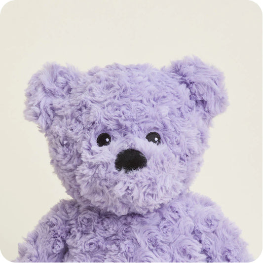 Warmies- Purple Curly Bear