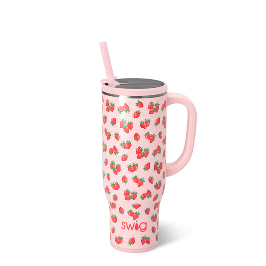 Swig - Mega Mug 30oz - Strawberry Shortcake - Findlay Rowe Designs