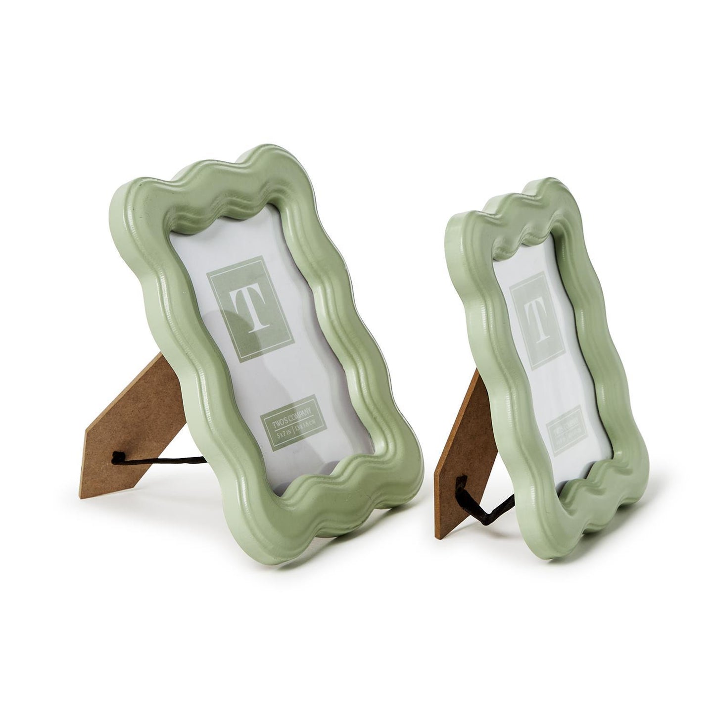 Frame - Wavy Wood - Green - Findlay Rowe Designs