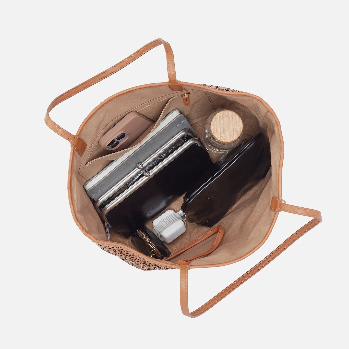 Hobo - All That Tote - Sun-Perf Leather - Canyon Petal