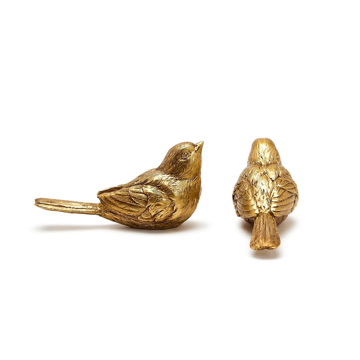 Two's Company- Golden Birds - Resin - Findlay Rowe Designs