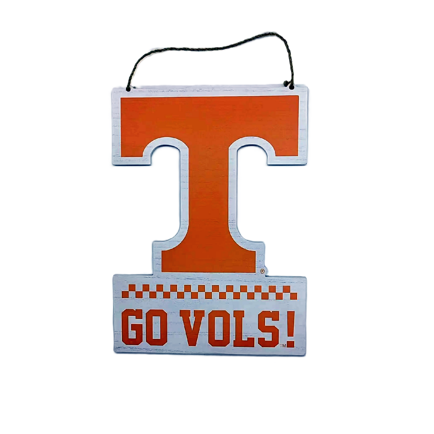 Valiant - Collegiate Mascot Door Hanger - Wood - Findlay Rowe Designs