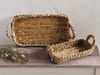 Mud Pie -Large Natural Woven Tray - Findlay Rowe Designs