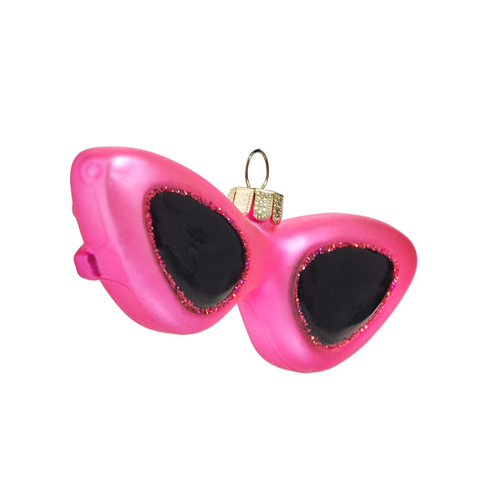 Ornament - 4.5" Retro Pink Sunglasses