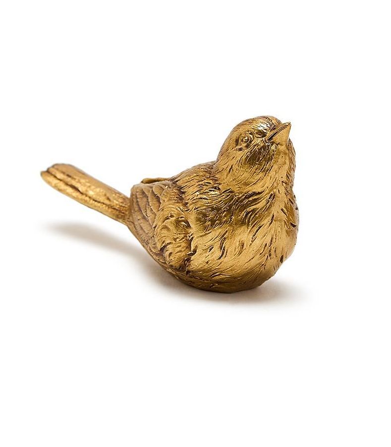 Two's Company- Golden Birds - Resin - Findlay Rowe Designs