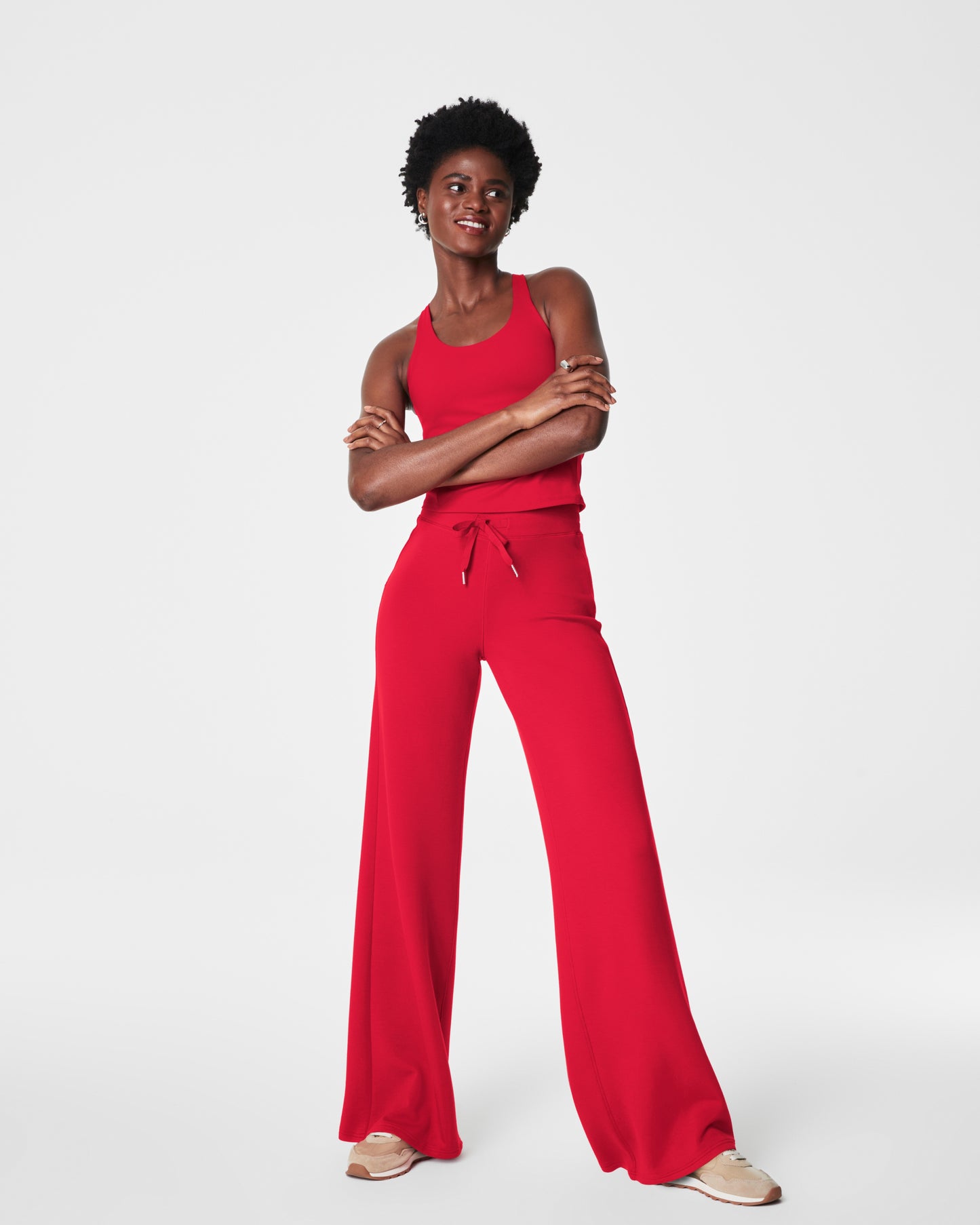 Spanx - Pants - Air Essentials Wide Leg - Red - Findlay Rowe Designs