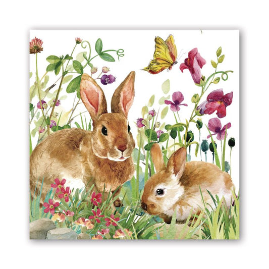 Michel Design Works - Luncheon Napkin - Bunny Meadow - Findlay Rowe Designs