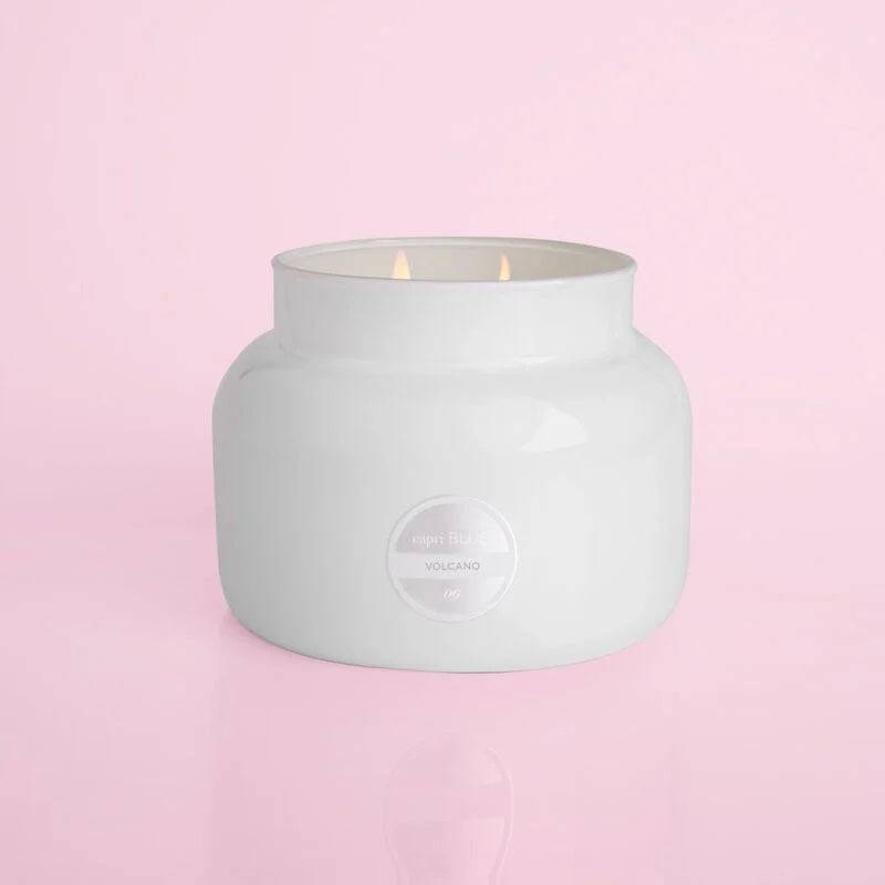 Capri Blue - Signature Jumbo 48oz Jar - Volcano - White - Findlay Rowe Designs