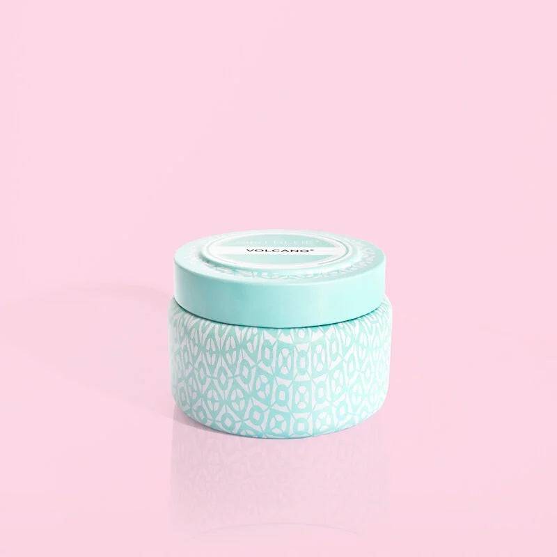 Capri Blue - Travel Tin - Volcano - Aqua - Findlay Rowe Designs