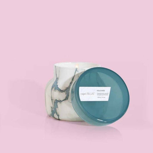 Capri Blue - Petite Jar 8oz - Volcano - Modern Marble - Findlay Rowe Designs