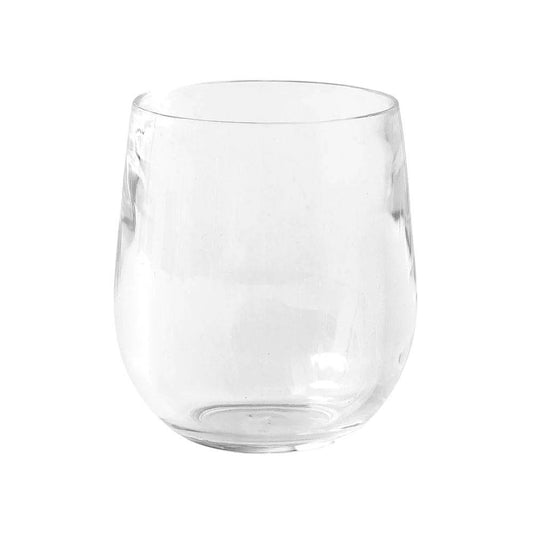 Caspari - Acrylic 12oz Tumbler Glass in Crystal Clear - Findlay Rowe Designs