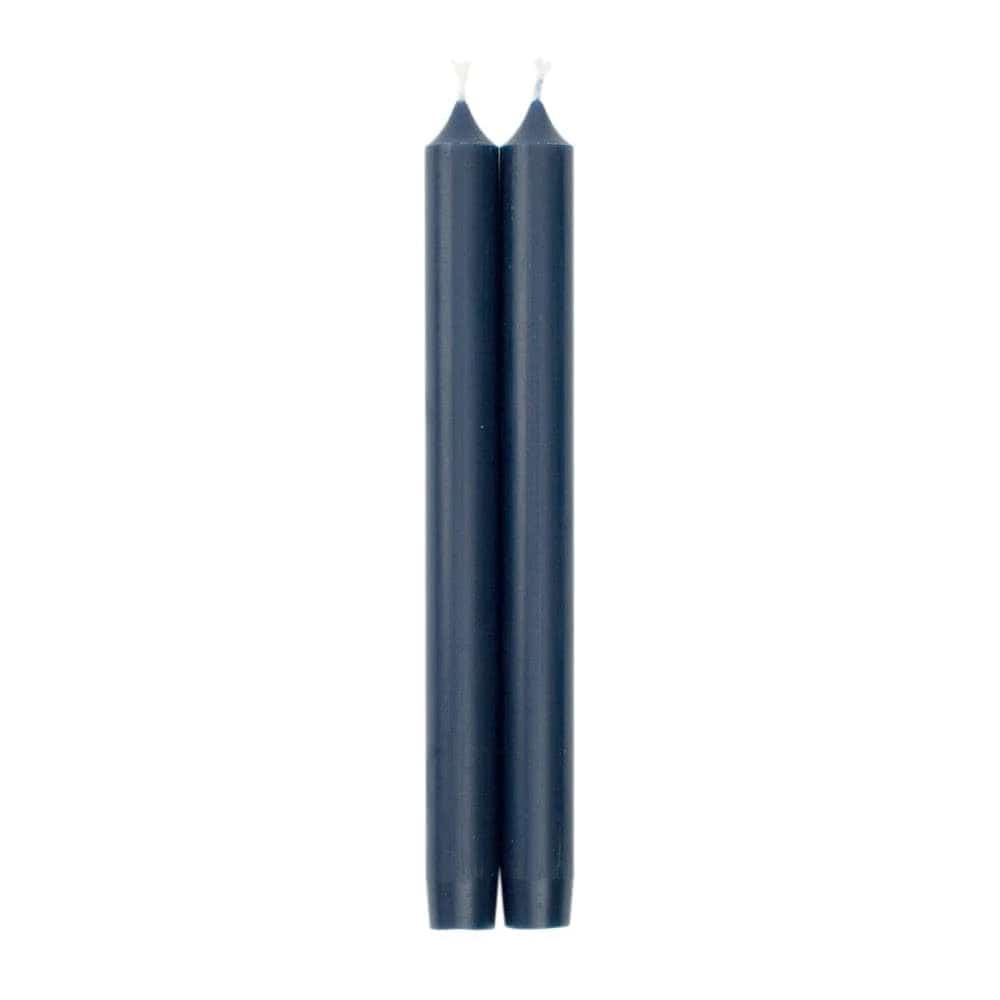 Caspari - Straight Taper 10in Candles in Marine Blue - Findlay Rowe Designs