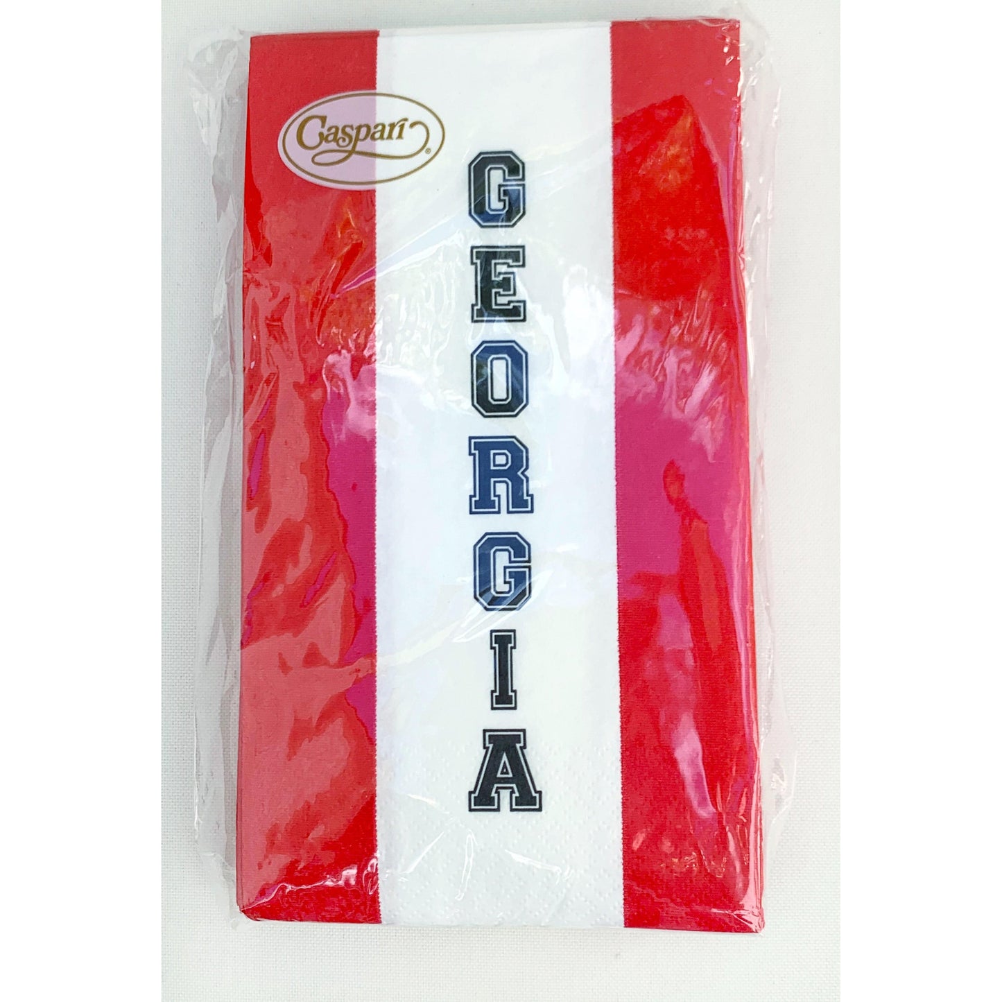 Caspari - Guest Towel Napkins - Gameday - Georgia Custom - Findlay Rowe Designs