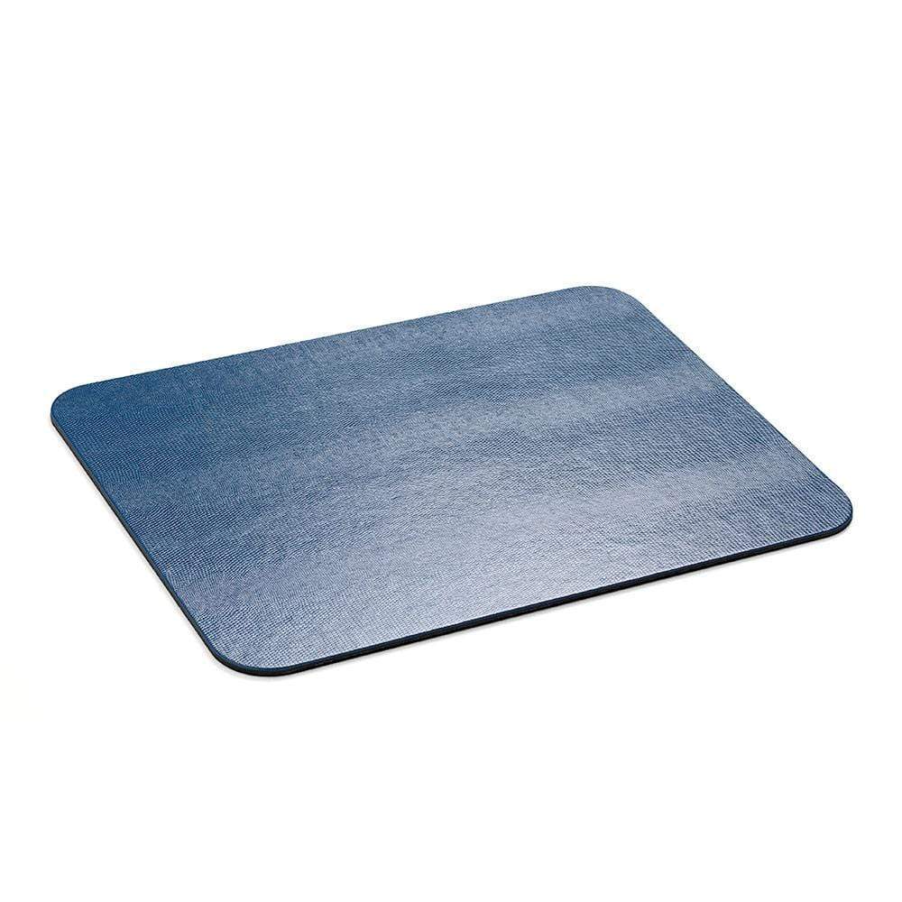 Caspari - Placemat - Lizard Felt-Backed - Navy Rectangle - Findlay Rowe Designs
