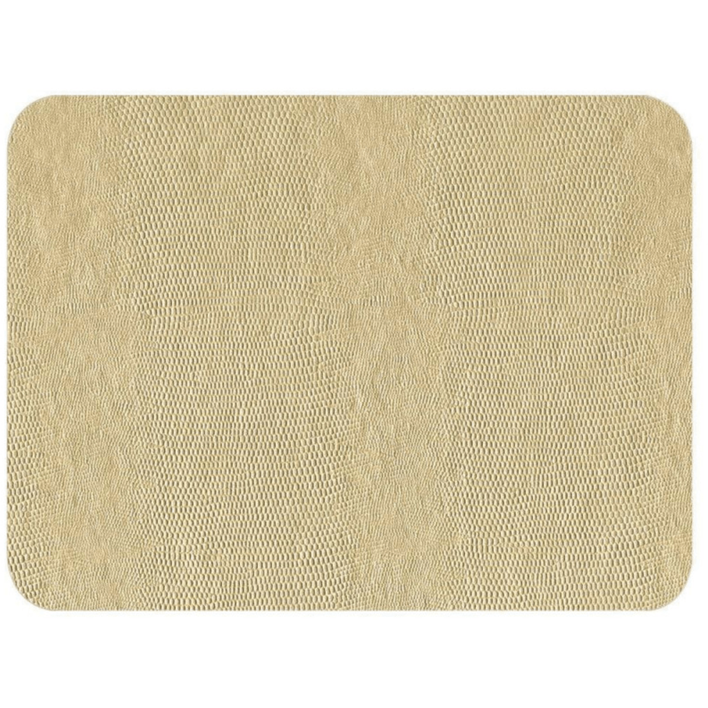 Caspari - Placemat - Lizard Felt-Backed - Platinum Rectangle - Findlay Rowe Designs